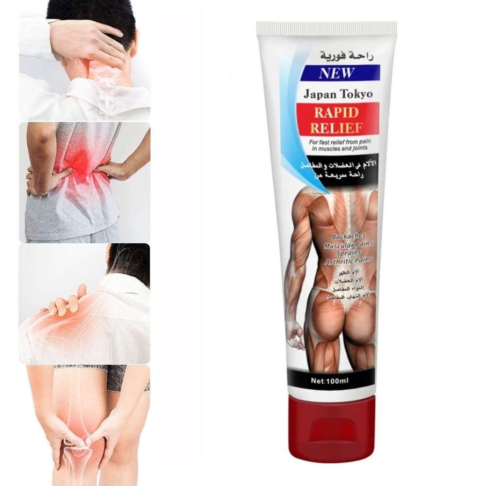 Creme das dores rápido alivio