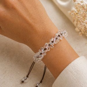 Pulseira Cristal – Energia, Clareza e Purificação