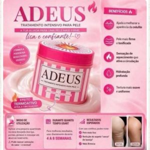 Creme Adeus Anti Celulite – Tratamento Corporal Intensivo 300g