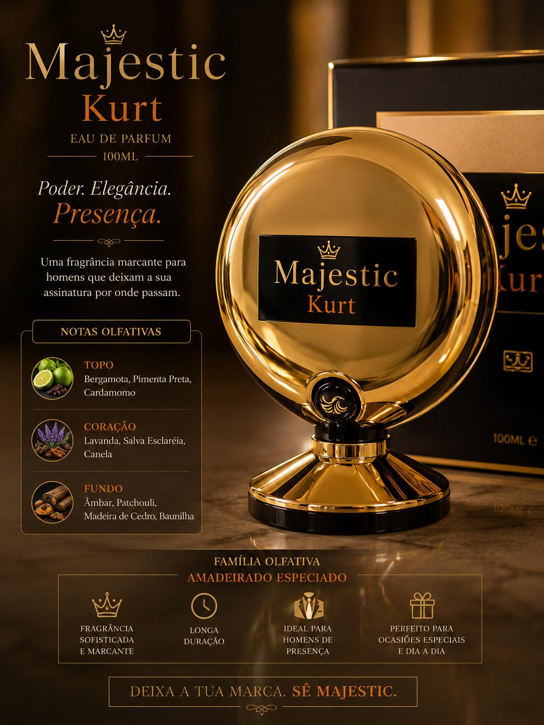 Le Falconé Majestic Kurt – Eau de Parfum Unissexo 100 ml - Image 2